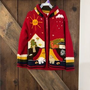 Colorful Kids Sweater with Fun Design